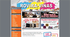 Desktop Screenshot of bellesartsroviravinas.com